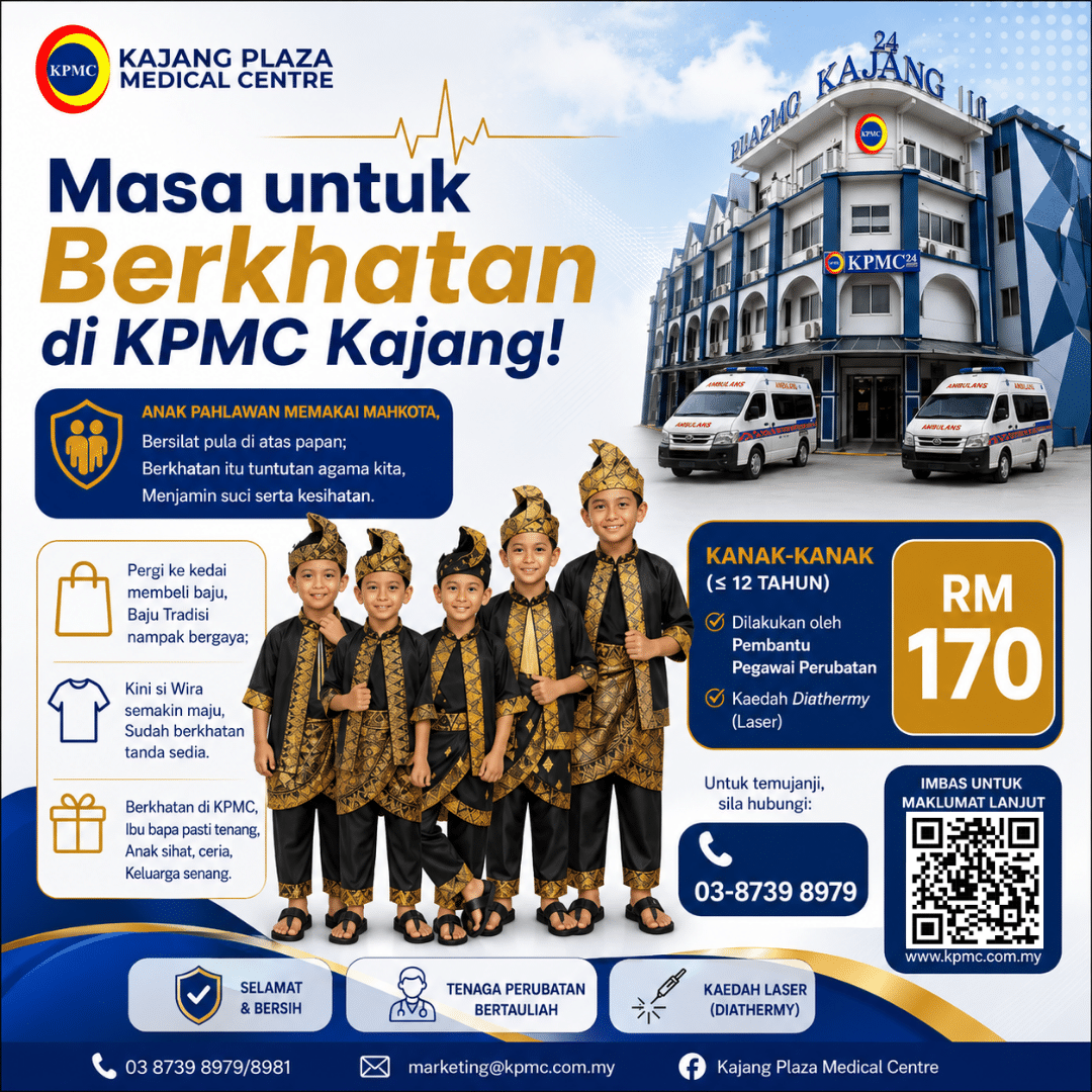 Circumcision (khatan) at KPMC Kajang