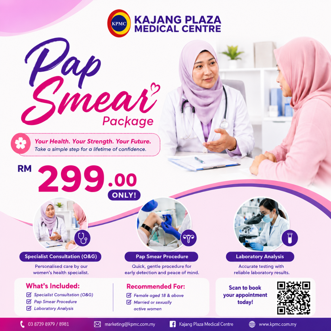 Pap smear at KPMC Kajang